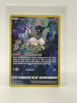 Pokemon Mew Crown Zenith Galarian Gallery Holo GG10/GG70 NM 2023 - Image 1