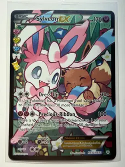 Pokemon Sylveon EX (Full Art) RC32-32 Generations: Radiant Collection Holo NM - Image 1