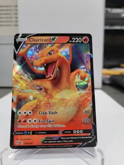 2020 Pokemon SWSH Darkness Ablaze - Charizard V #019 - Mint - Image 3