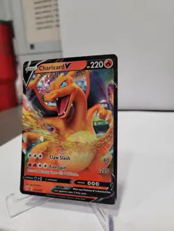 2020 Pokemon SWSH Darkness Ablaze - Charizard V #019 - Mint - Image 4
