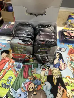 Pokemon TCG Black Bolt And White Flare Unova Mini Tin Set of 8 with Display Box - Image 4
