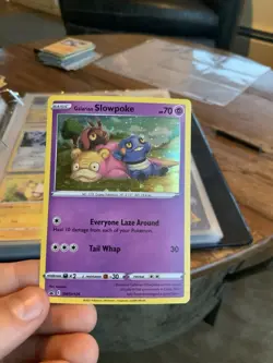 Pokemon Galarian Slowpoke SWSH126 Promo Holo Sword & Shield GREAT CONDITION - Image 1
