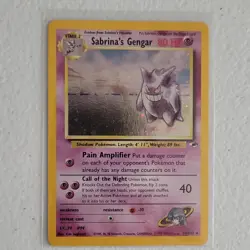 Pokemon Sabrina's Gengar Gym Challenge 14/132 Holo Rare Wizards of the Coast - Image 1