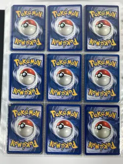 Pokemon Card Collection VTG Binder Holo Rare WoTC Rapidash Charmander Lapras - Image 2