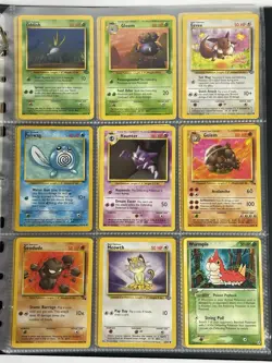 Pokemon Card Collection VTG Binder Holo Rare WoTC Rapidash Charmander Lapras - Image 3