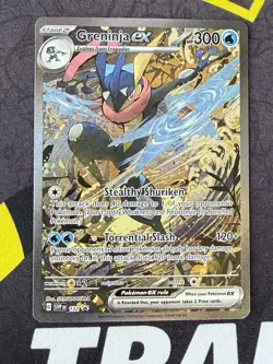 Greninja EX 132 Black Star Promo Card Near Mint Condition Pokemon TCG - Image 1