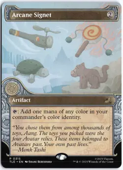 MTG - Arcane Signet (Showcase) #315 - Normal - TLE Avatar: The Last Airbender: E - Image 1