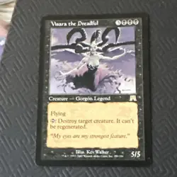 Visara The Dreadful x1 Onslaught Ex Condition see front and back pics - Image 1