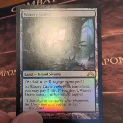 1x Watery Grave Mtg Gatecrash Foil MP - Image 3