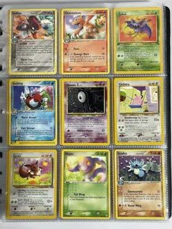 Pokemon Card Collection VTG Binder Holo Rare 1st Delta WoTC Unown Charmeleon - Image 1