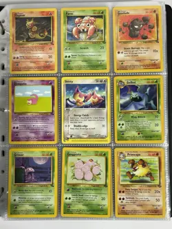 Pokemon Card Collection VTG Binder Holo Rare 1st Delta WoTC Unown Charmeleon - Image 3