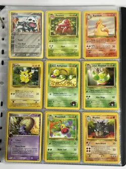 Pokemon Card Collection VTG Binder Holo Rare 1st E-Reader WoTC Pidgeot Kabuto - Image 3