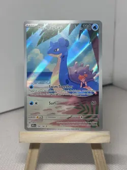 Pokemon TCG Misty's Lapras 194/182 Sv10: Destined Rivals Illustration Rare - Image 1