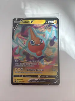 Holo Rotom V SWSH257 Sword & Shield Promo Pokemon TCG - Image 1