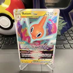 Pokemon Rotom VSTAR 046/159 Crown Zenith Full Art Holo Ultra Rare VSTAR - Image 2