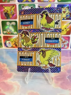 Pokemon Charizard Vintage Pocket Monsters Vending HOLO Prism Sticker 99 Nintendo - Image 2