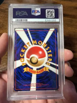 1997 Pokemon Japanese Fossil Raichu Holo PSA 9 MINT - Image 2