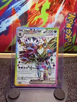 Pokemon Hydreigon ex 223/191 Sv08: Surging Sparks Full Art Ultra Rare Holo - Image 1