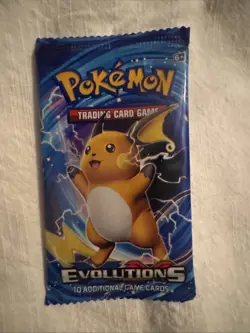 Pokemon Trading Cards Evolutions 10 Game Cards - Image 1