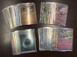 Pokemon S&V 151 EX, Holo, Reverse Holo and Energy Lot NM 50+ Total Cards - Image 1