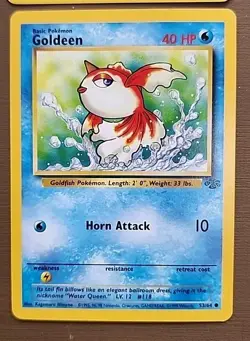 Pokemon Lot 4 Cards Krabby 51/62, Horsea 49/62, Omanyte 52/62, Goldeen 53/64 - Image 5