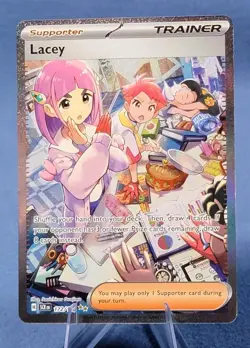 Pokemon TCG Lacey 172/142 Stellar Crown Special Illustration Rare Holo Card NM - Image 2