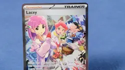 Pokemon TCG Lacey 172/142 Stellar Crown Special Illustration Rare Holo Card NM - Image 3