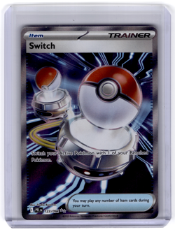 Switch Full Art 123/094 Phantasmal Flames Pokemon Card Item Near Mint NM - Image 1
