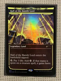 MTG Hall of the Bandit Lord (Neon Yellow) (427) | NM Foil | Secret Lair {SLD} - Image 1