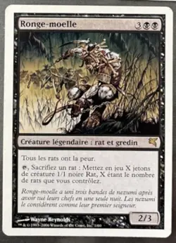 mtg magic Marrow-Gnawer FRENCH vf fr Ronge-moelle salvat hachette pegasus - Image 1