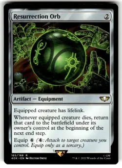 1x Resurrection Orb NM-Mint, English Universes Beyond: Warhammer 40,000 MTG Magi - Image 1
