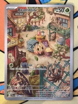 Bramblin 198/193 Illustration Rare Pokemon TCG Sv02: Paldea Evolved - Image 1