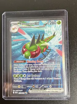 Pokemon Yanmega EX 280 HP Holo Special Illustration Rare Jet Cyclone 228/182 - Image 1