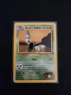 Pokemon Gym Heroes Brock's Golbat 39/132 Uncommon NM/MT Nintendo TCG Vintage Vtg - Image 1