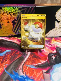 Pokemon TCG Switch 160/149 Full Art Gold Secret Rare - NM - Image 2