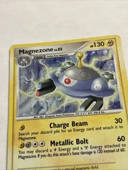 Magnezone DP44 Diamond & Pearl Black Star Promo Holo Pokemon Swirl MP - Image 2