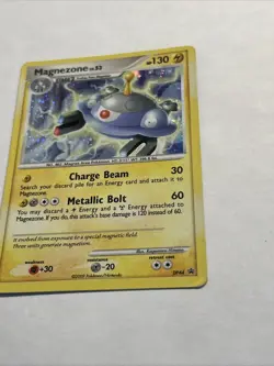 Magnezone DP44 Diamond & Pearl Black Star Promo Holo Pokemon Swirl MP - Image 4