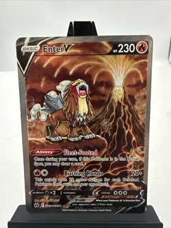 Entei v Crown Zenith Galarian Gallery Pokemon TCG GG36/GG70 NM - Image 1