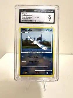 Wingull 95/106 Great Encounters Reverse Holo CGC 9 Pokemon TCG 2008 - Image 1
