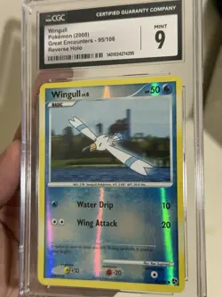 Wingull 95/106 Great Encounters Reverse Holo CGC 9 Pokemon TCG 2008 - Image 3