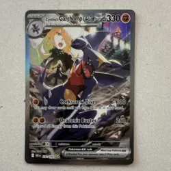 Pokemon Cynthia's Garchomp EX 232/182 EX Full Art Holo HP 330 Attack 100/260 - Image 1
