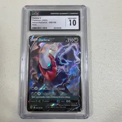 Pokemon 2022 Astral Radiance DAKRAI V 98/189 Holo CGC 10 GEM MINT - Image 1