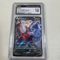 Pokemon 2022 Astral Radiance DAKRAI V 98/189 Holo CGC 10 GEM MINT - Image 2