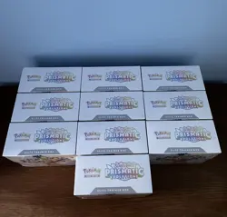 10x Pokemon TCG: Scarlet & Violet Prismatic Evolutions Elite Trainer Box (ETB)✅ - Image 2
