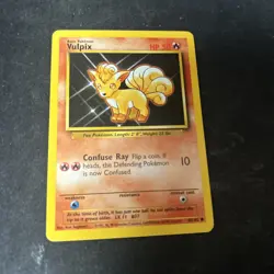Pokemon WOTC Vulpix 68/102 Base Set UNLIMITED Common D27 - Image 1