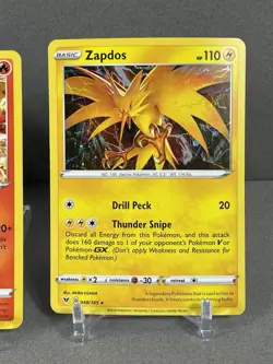 Pokemon Moltres 021/172 Zapdos 048/185 Articuno 036/195 Cosmos Holo Promo Lot NM - Image 4