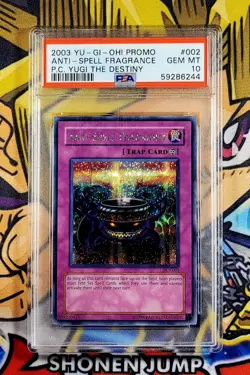 Yu-Gi-Oh! ANTI-SPELL FRAGRANCE Power Chaos Yugi PCY-002 PSA 10 Secret GEM MINT - Image 1