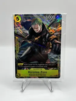 One Piece CCG Roronoa Zoro OP07-113 SR - English SEALED - Image 1