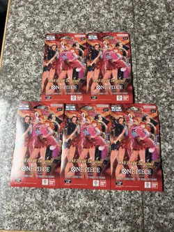 One Piece EB-03 5 x sleeved boosters English - Image 1