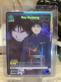 Union Arena Roy Mustang (111) (R*) - UE09ST: FULLMETAL ALCHEMIST Starter Deck - Image 1